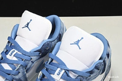 DM8947-100 Jordan 1 Low Air “Washed Denim” 0919